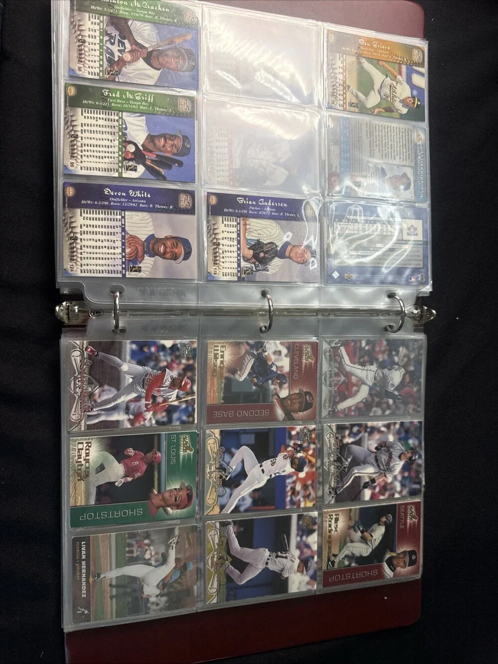 Baseball Card Lot Mint In Binder Since Early 2000s 100 Card Lot Hall Of Famers